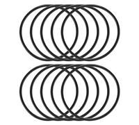 QUARKZMAN 10 Piezas Correa Elástica de Motor de Máquina de Coser Universal 346mm/13.6" de Perímetro 5mm de Grosor de Correa para Reparación de Sello de Motor de Máquina de Coser