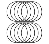 QUARKZMAN 10 Piezas Correa Elástica de Motor de Máquina de Coser Universal 597mm/23.5" de Perímetro 5mm de Grosor de Correa para Reparación de Sello de Motor de Máquina de Coser