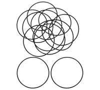 QUARKZMAN 10 Piezas De Anillos Tóricos De Goma De Nitrilo AS568 69.57 Mm Diámetro Interno 1.78 Mm Ancho Juntas De Sellado Para Filtro De Agua Anillo Tórico Compatible Para Fontane