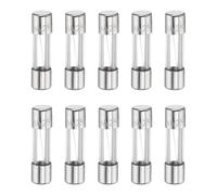 QUARKZMAN 10 Piezas De Fusibles 8A 250 Voltios Fusible De Vidrio De Rápida Acción F8AL250V 5x20mm Fusibles Rápidos Para Sistemas Eléctricos De Luces Navideñas Microondas Televisores