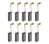 QUARKZMAN 10 Piezas Escobillas De Carbón 19mm x 7.8mm x 5mm | Escobillas Para Amoladora A26#, Pieza De Repuesto Para Motor Eléctrico, Herramienta Rotativa, Máquina De Cortar Pulidora