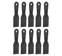 QUARKZMAN 10 Piezas Espátula De enmasillar 2" Ancho Espátula De Plástico Flexible Herramienta Raspador De Pintura Para Cinta De Pared Seca Extender Pintura Rascar Pared Negro