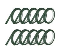 QUARKZMAN 10 Rollos Cinta De Pizarra Blanca Cinta Gráfica 15mm 50m Cinta Artística Delgada Cinta Adhesiva Autoadhesiva Cinta De Enmascarar Para Envolver Regalos Verde