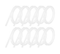 QUARKZMAN 10 Rollos Cinta Para Pizarra Blanca Cinta Gráfica 10mm 54.7 Yardas Cinta Artística Delgada Cinta Adhesiva Cinta Para Enmascarar Para Envolver Regalos Suministros Blanco