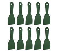 QUARKZMAN 10 Unidades Espátula De 3" De Ancho Espátula Flexible De Plástico Herramienta Para Raspar Pintura Para Cintar Yeso Extender Pintura Rascar Pared Verde Oscuro