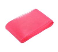 QUARKZMAN 10 Yardas De Trenza Rígida De Crin De Caballo De 6 Pulgadas De Ancho Para Costura De Ballenas De Poliéster Vestido De Novia Vestido Accesorios De Vestido Formal, Rosa Fuerte