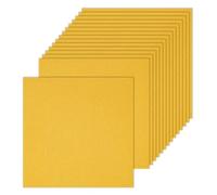 QUARKZMAN 100 hojas de cartón brillante 6 pulgadas de largo 6 pulgadas de ancho 80lb/120gsm hojas metálicas para suministros de arte manualidades, dorado;```He mantenido