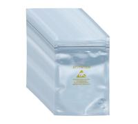 QUARKZMAN 100 Pcs Bolsas Antiestáticas 3.1" x 4.7" Gris Plateado | Bolsa Reutilizable De Blindaje ESD, Con Etiquetas, Para Disco Duro HDD SSD Dispositivos Electrónicos Placas Madre