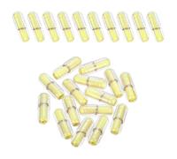 QUARKZMAN 100 Pcs Mini Pergaminos De Mensaje, Adorables Notas De Amor En Papel Para Aniversario Navidad Cumpleaños Regalos De Amistad, Amarillo Claro