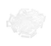 QUARKZMAN 100 PCS Tapones De Silicona, 1.3mm (1/16") DI 13mm (1/2") Altura Redondos Protectores Elásticos De Goma Para Tornillos Cubiertas Suaves Y Flexibles, Transparentes