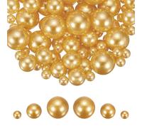 QUARKZMAN 100 Piezas De Perlas Falsas Para Manualidades, 8/14/20mm Sin Agujero Perlas Redondas De ABS Para Relleno De Floreros Fabricación De Joyería Relleno De Floreros Cajas De Cosméticos