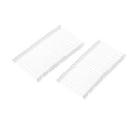 QUARKZMAN 1000pcs 50mm Navetes Púas para Precio Etiquetado Pistola Estándar Fijación Etiqueta Tag Gun Precio Alfileres Pasadores Sujetadores para Precio Regalo Ropa Bolso, Blanco