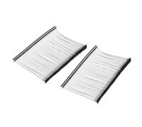 QUARKZMAN 1000pcs 65mm Navetes Púas para Precio Etiquetado Pistola Estándar Fijación Etiqueta Tag Gun Precio Alfileres Pasadores Sujetadores para Precio Regalo Ropa Bolso, Negro