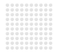 QUARKZMAN 100Pcs Sfere Di Cuscinetti In Ceramica 1.588mm 1/16" ZrO2 Zirconio Ossido Sfere Solide G5 Sfere Di Precisione Bianche