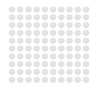 QUARKZMAN 100Pcs Sfere In Ceramica Per Cuscinetti 2.381mm 3/32" ZrO2 Zirconia Sfere Solide In Ossido Di Zirconio Precisione G5 Sfere Bianche