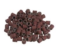 QUARKZMAN 100uds Lijado Tambores 3/8 Pulgadas Mini Lijado Mangas 120 Grano Lijado Bandas para Tambor Lijadora Giratoria Herramientas