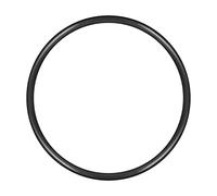 QUARKZMAN 105mm x 95mm x 5mm Nitrilo Goma Juntas Tóricas x 2uds Redondo Junta Arandela para Grifo Plomería Reparación Sellado Conexión [Negro]