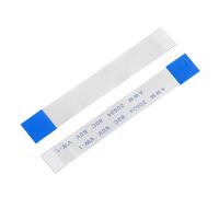 QUARKZMAN 10Pcs Cable Flexible Plano FFC 15 Pines Paso 0.5 Mm 50Mm Cable Flexible FPC FFC Para TV LCD Equipo De Audio Para Automóvil Reproductor De DVD Computadora Portátil (Tipo B)