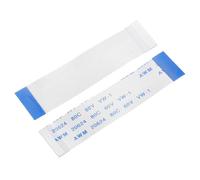 QUARKZMAN 10Pcs Cable Flexible Plano FFC, 24 Pines Paso 0.5 mm 50mm FPC FFC Cable Flexible Plano Para LCD TV Auto Audio Reproductor DVD Laptop (Tipo B)