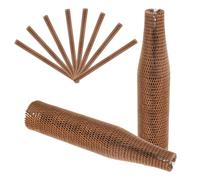 QUARKZMAN 10pcs Fundas Protectoras para Botellas De Vino, Fundas De Vidrio En Forma De Panal De 17.7 Pulgadas para Suministros De Envoltura De Regalo De Botellas De Cristal Marrón