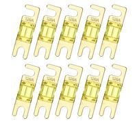 QUARKZMAN 10Pcs Fusible ANL Mini 120A 125V Reemplazo De Protección Eléctrica Fusible De Hoja Para Sistema De Audio Video Automotriz Y Marino