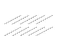 QUARKZMAN 10Pcs M3 x 60mm 304 Acero Inoxidable Pasador Cilíndrico, Pasador De Soporte Para Estantes Pasador Paralelo Sujeto Para Fabricación Mecánica, Industria, Plateado