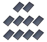QUARKZMAN 10PCS Paneles Solares Mini 6V 0.36W 0.06A Para Energía Solar Pequeñas Células Fotovoltaicas Carga Materiales Para Juguetes Eléctricos DIY Kits De Sistema Solar 2.83" x 1.77"