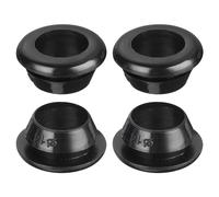 QUARKZMAN 10pcs Pasacables de Goma, Anillo de Ojal 14x12mm (Montaje Diámetro*ID) Tapones Goma Arandelas para Proteger Alambre, Enchufe Cortafuegos, Protección de Cables, Negro