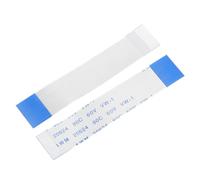 QUARKZMAN 10Pzs Cable Flexible Plano FFC 20 Pines Paso 0.5 Mm 50 Mm FPC FFC Cable Flexible De Cinta Para LCD TV Audio De Coche Reproductor DVD Laptop (Tipo B)