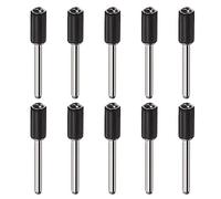 QUARKZMAN 10uds 1/4 Pulgada Lijado Tambor Goma Mandriles 1/8 Pulgadas