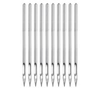 QUARKZMAN 10uds Coser Máquina Agujas Tamaño 22/140 Rápido Costura Plancha Universal Regular Punto Máquina Agujas Bordado Costura Herramienta para Artesanías Bricolaje