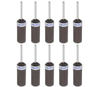 QUARKZMAN 10Uds Rollos de Papel de Lija Abrasivo de Grano 800, Vástago de 2.35 mm, Mangas de Tambor de Lijado, Cabezal de Rectificado para Carpintería, Vidrio Y Pulido de Metales