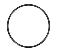 QUARKZMAN 110mm x 100mm x 5mm Nitrilo Goma Juntas Tóricas x 1uds Redondo Junta Arandela para Grifo Plomería Reparación Sellado Conexión [Negro]