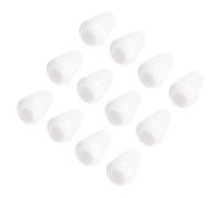 QUARKZMAN 12 Piezas de Tapas de Brazo de Tremolo de Guitarra de 5 Vías, Puntas Cruzadas de M3.7 de Plástico para Interruptores de Palanca de Guitarra Eléctrica, Blanco