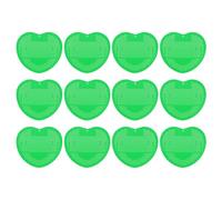 QUARKZMAN 12 Piezas Desodorante de Pantalla de Orinal, Pastillas de Orinal con Fragancia Anti-Salpicaduras Protección contra Olores Alfombrillas de Orinal para Baños, Baño, Verde