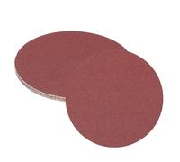 QUARKZMAN 12 Piezas Discos Lijado PSA 250 Mm, Lija Autoadhesiva Óxido Aluminio 40 Granos, Papeles Lijado Redondos Sin Agujero Para Uso En Seco/Húmedo, Para Pintura Auto, Metal