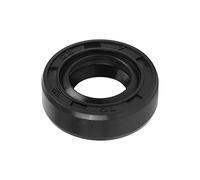 QUARKZMAN 12 x 22 x 7mm TC Aceite Sello x 1uds Goma Doble Labio para Motocicleta Cigüeñales y Hidráulicas Bombas, [Negro]