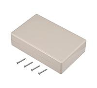 QUARKZMAN 125 x 80 x 32,5mm Electrónica Empalme Caja Plástico Sellado 1uds Caja Estuche para Eléctrico Proyecto, Blanco