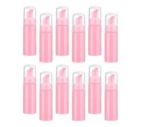 QUARKZMAN 12pcs 60ml Botella de Espuma, Botellas Vacías Envases de Viaje Dispensador de Bomba de Limpiador Facial de Plástico Dispensador de Jabón Champú Gel para Viaje, Rosa