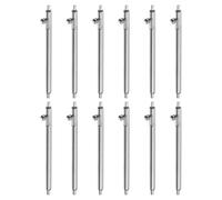 QUARKZMAN 12pcs Barra Resorte Liberación Rápida 21 Mm Diámetro 1.5 Mm Pasadores Acero Inoxidable para Correa Reloj Repuesto Pasadores Y Orejetas para Correas Reloj