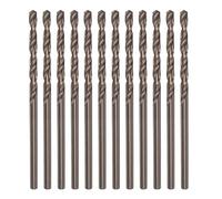 QUARKZMAN 12uds Cobalto Barrenas 2,3mm M35 Alta Velocidad Acero Métrico Giro Taladro Barrena Recto Vástago Trabajo Taladro Barrenas para Duro Metal Inoxidable Acero Cobre Aluminio