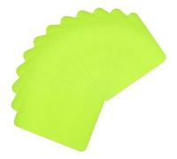 QUARKZMAN 12uds Termoadhesivos Parches para Ropa Reparación 4.9" x 3.7" Tela Parche Reparación Decoración para Ropa Pantalones Bolso, Neón Verde