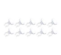 QUARKZMAN 13mm Acuario Ventosa Clips x 20uds Aérea Línea Tubo Transparente Aire Manguera Soporte Abrazadera Accesorios para Peces Tanque, Acuario Aéreas Tuberías/Mangueras