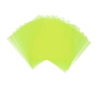 QUARKZMAN 14 Pcs Láminas De Plástico Hoja De 2 X 2 Amarillo Fluorescente | De Colores, Película ámbar Transparente Gel De Corrección De Color Filtro De Luz Impermeable, Para Manualidades DIY