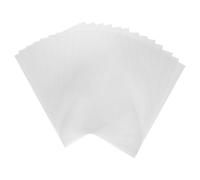 QUARKZMAN 14 pcs Láminas Plásticas De Colores A4 Transparentes Película Ámbar Gel De Corrección De Color Filtro De Luz Impermeable 11.7 x 8.3 Hoja para Manualidades DIY (Transparente)