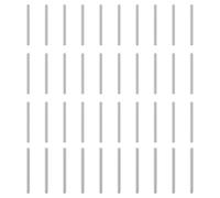 QUARKZMAN 150Pcs Pasadores Espiga 0.6mm x 10mm, 304 304 Acero Inoxidable Pasador Cilíndrico de Cabeza Redonda, Soporte de Ubicación para Estante, Armarios, Muebles, GB831, Plateado