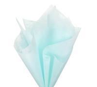 QUARKZMAN 152 Hojas Papel Para Envolver Flores 11.8"x11.8" Azul Cielo丨Papel de algodón para arreglos florales, envoltura ramos de flores, suministros floristería, embalaje regalo