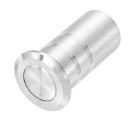 QUARKZMAN 15mm/0.59" Copertura Antipolvere Serratura Porta, 304 Acciaio Inossidabile Inserti Di Sicurezza Antipolvere Serrature Scorrevoli, Accessori Per Catenacci A Vite Per Serrature