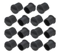 QUARKZMAN 15Pcs Tapones de Silicona para Cubrir y Proteger los Puertos Bnc-A de Dispositivos de Video y Audio Red de Internet Enchufe Macho Bnc Color Negro