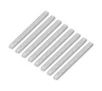 QUARKZMAN 16 Piezas de Varilla Roscada Completa, M4 x 40mm, Varilla Roscada Acero Inoxidable 304, Varillas de Rosca Derecha, Pernos de Barra M4-0.7 para Montaje de Muebles y Maquinaria